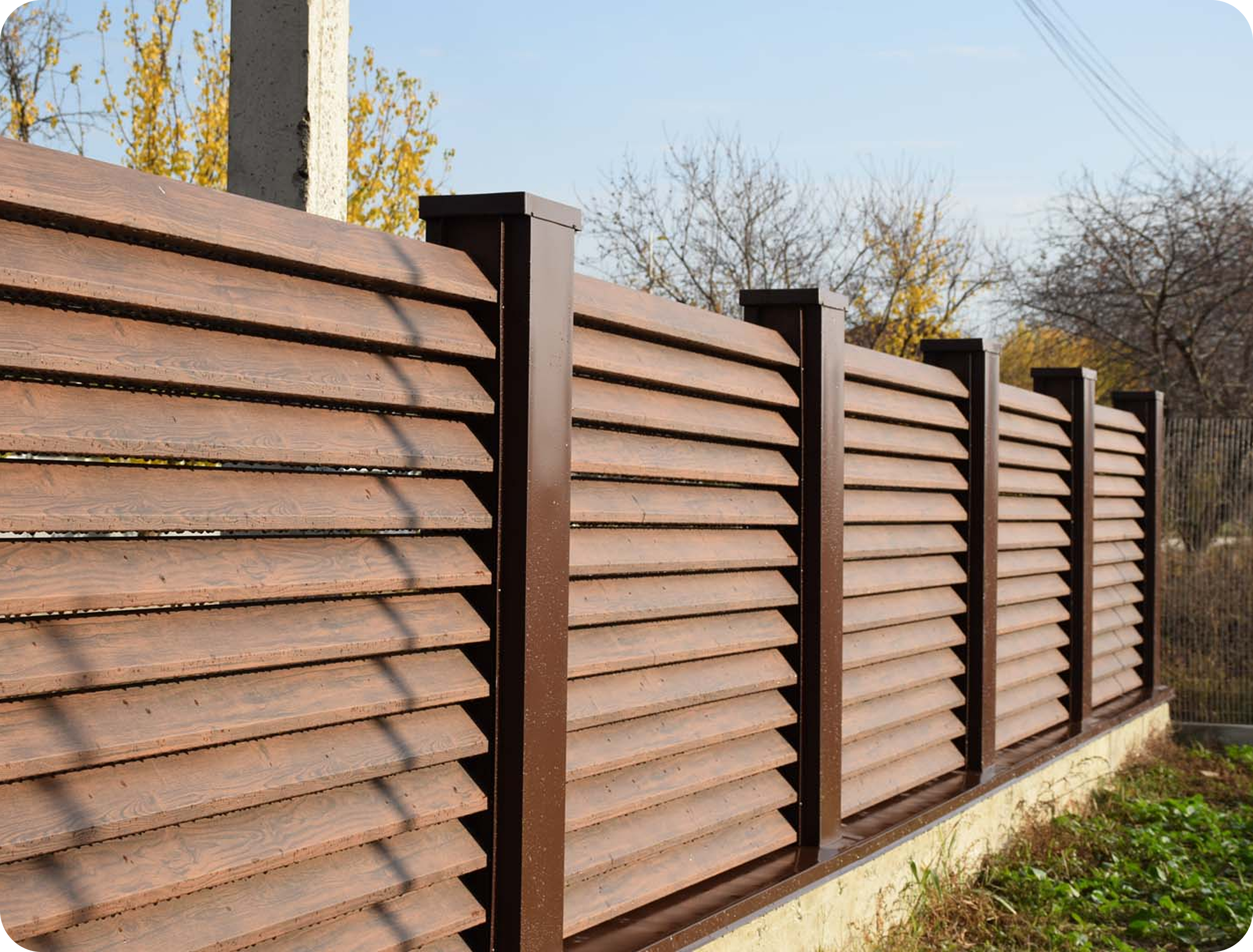 Proiect finalizat Gard Jaluzele Rombo 5