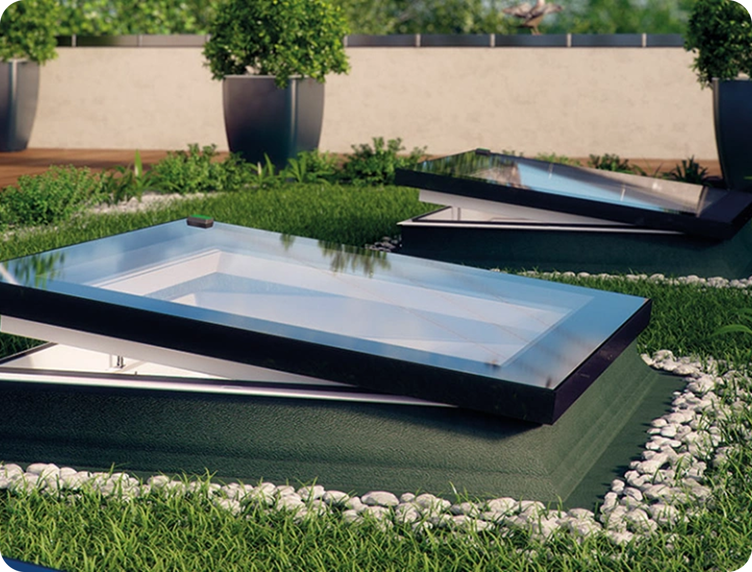 Proiect finalizat ferestre pentru acoperiș terasă 1